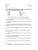 Complete Unit Assessment/Test Question Bank for Rocks and 