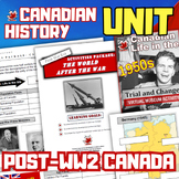 Canada and the Cold War - Complete Unit - Printable and PA