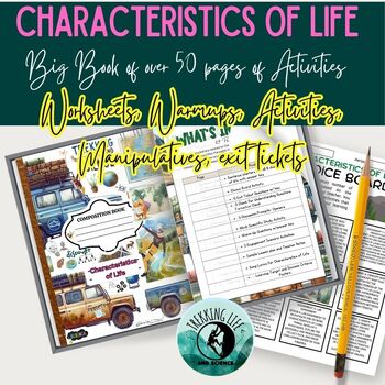 Preview of Complete Unit on Characteristics of Life #Bestsellers