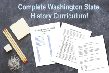 Preview of Complete Washington State History for Middle School
