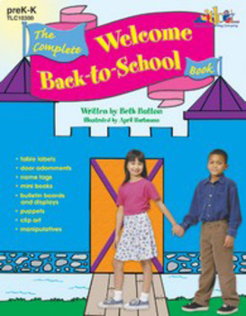 Preview of Complete Welcome Back-to-School Book