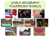 Complete World Geography PowerPoint Bundle!