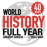 World History BUNDLE Ancient Greece to Cold War Curriculum