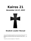 Kairos Retreat Kit - Complete and Comprehensive - Schedule