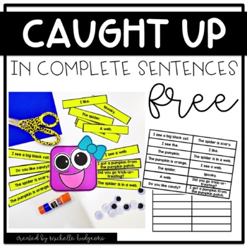 Preview of Complete and Incomplete Sentence Sort FREE Spider Craft