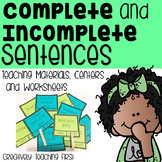 Complete and Incomplete Sentences