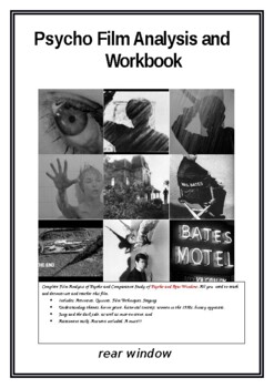 Preview of Complete and unabridged Psycho Film Guide and Comparative Study & Workbook