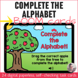 Complete the Alphabet Letter Activity Digital Task Cards