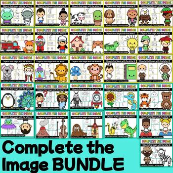 Preview of Complete the Image- BUNDLE (Complete)
