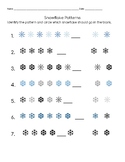 Complete the Pattern: Snowflakes!