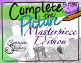 Complete-the-Picture: Masterpiece Edition