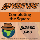 Completing the Square Activity - Printable & Digital Burki