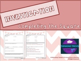 Completing the Square Investigation