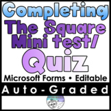 Completing the Square Mini Test