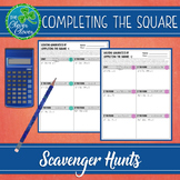 Completing the Square - Scavenger Hunts