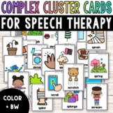Complex Cluster Cards for Speech Therapy