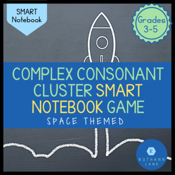 Preview of Complex Consonant Cluster (spl, shr, thr) SMART Notebook Game