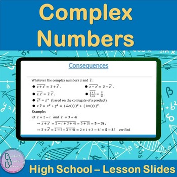 Preview of Complex Numbers | High School Math PowerPoint Lesson Slides