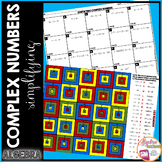 Complex Numbers | Imaginary Numbers | Coloring Activity