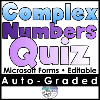 Preview of Complex Numbers Mini Quiz