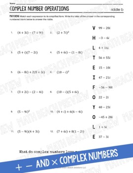 SOLUTION: Números complexos - Studypool