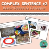 Complex Sentence #2: Comprehension of Concepts, Speech, op