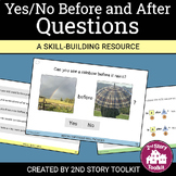 Yes/No Before and After Questions + BOOM Cards