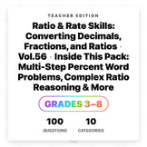 Complex percent increase and decrease complex percent increase decrease Workshee