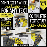 Complexity Wheel Informational Text Package: For ANY Text 