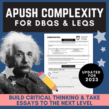 Preview of Complexity on the APUSH DBQ & LEQ: A How-To Guide & Workbook