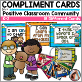 Positive Classroom Community – Compliment Cards
