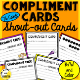 Compliment Cards | Shout Out Cards