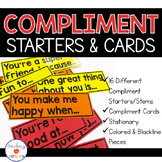 Compliment Starters and Compliment Cards
