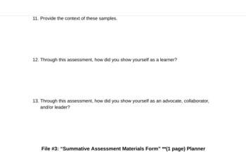 Preview of Component 4 Worksheet Packet for National Board Certification in EA-YA ELA
