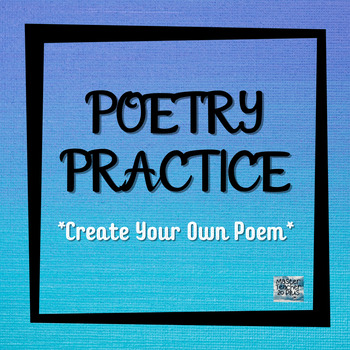 Components of Poetry Practice by KellM1126 | Teachers Pay Teachers