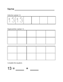 Compose / Decompose -Anchor Chart and Worksheets