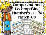 Compose and Decompose Numbers 11 - 20 Match-Up