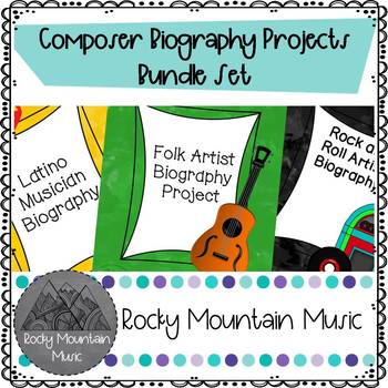 Preview of Composer Biography Bundle Set