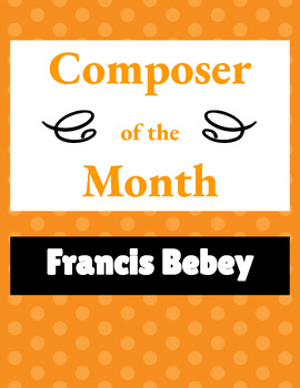 Preview of Composer - Francis Bebey