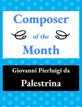 Preview of Composer - Giovanni Palestrina