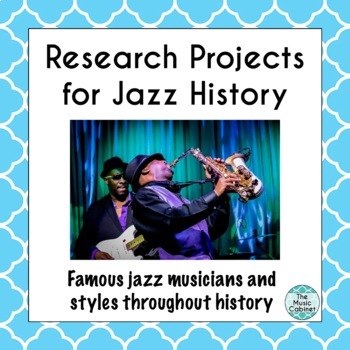 Preview of Research Projects for Jazz History: Jazz Musicians and Genres