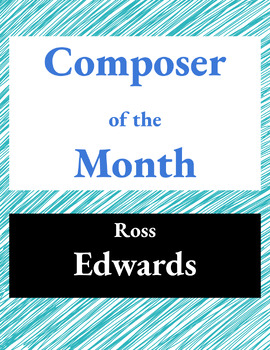 Preview of Composer Ross Edwards