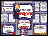 Composer of the Month George Gershwin-Bulletin Board and W