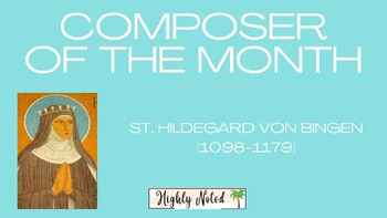 Preview of Composer of the Month - Hildegard von Bingen