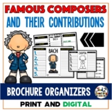 Composers Biography Report Research Brochures
