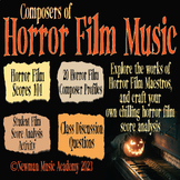 Composers of Horror Film Music: Music Analysis Activity {B