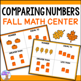 Composing & Comparing Numbers - Fall / Autumn Math Center 