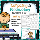 Composing & Decomposing Numbers 11-20 Number bonds, storie