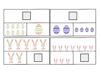 Preview of Composing & Decomposing to 20 (Easter Edition)