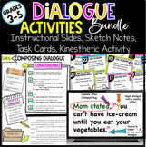 Composing Dialogue Activity Bundle | Editing Dialogue | Co